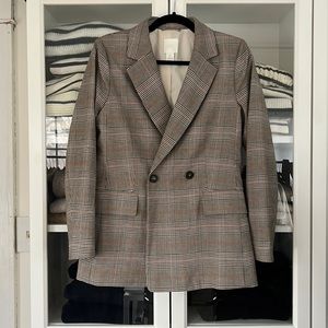 H&M Plaid Blazer
